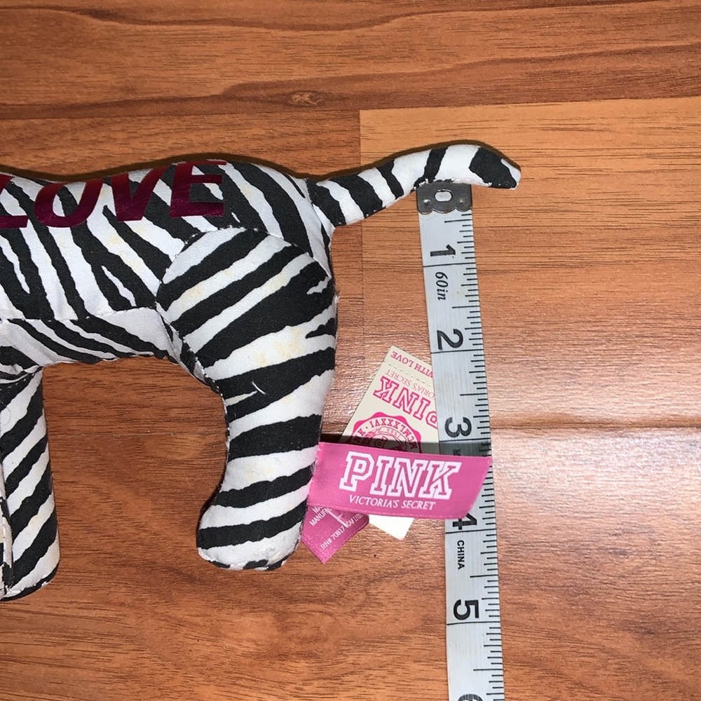 NWT PINK by Victoria’s Secret Zebra Print Dog - Picture 5 of 11